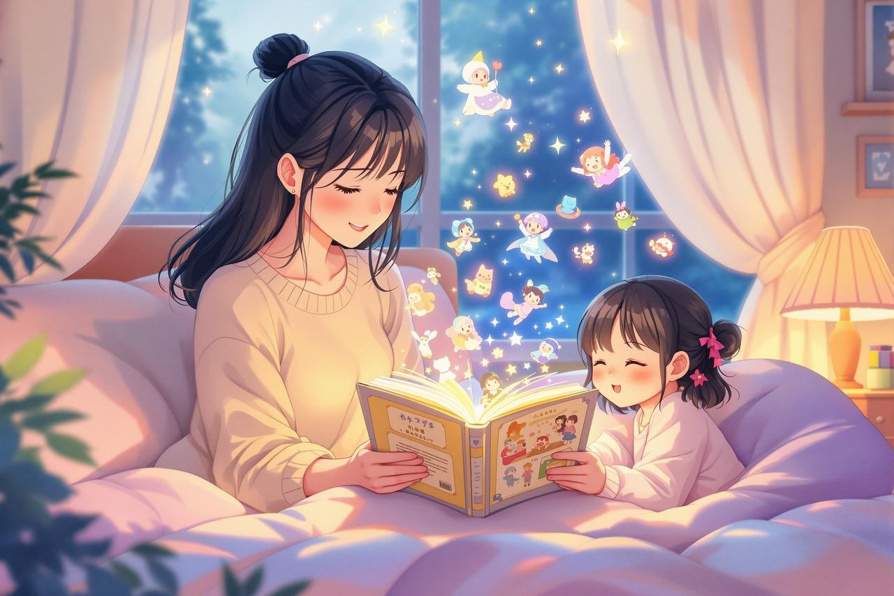 可可影视短剧 - 妈妈的绘本时间 - 温情家庭动漫短剧